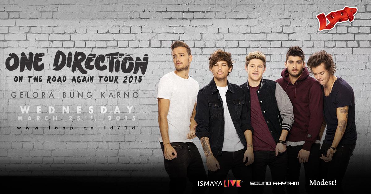 Sering nyanyiin lagunya One Direction dan pengen nonton konsernya? Cek di loop.co.id/1d #LOOP1D