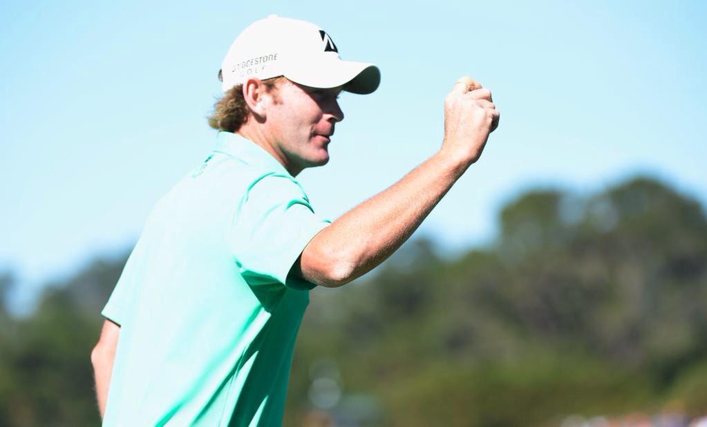 DavidCMerrill's tweet image. Congratulations Brother @BrandtSnedeker on your win at the @attproam ! Good luck this year. #greenjacketbound