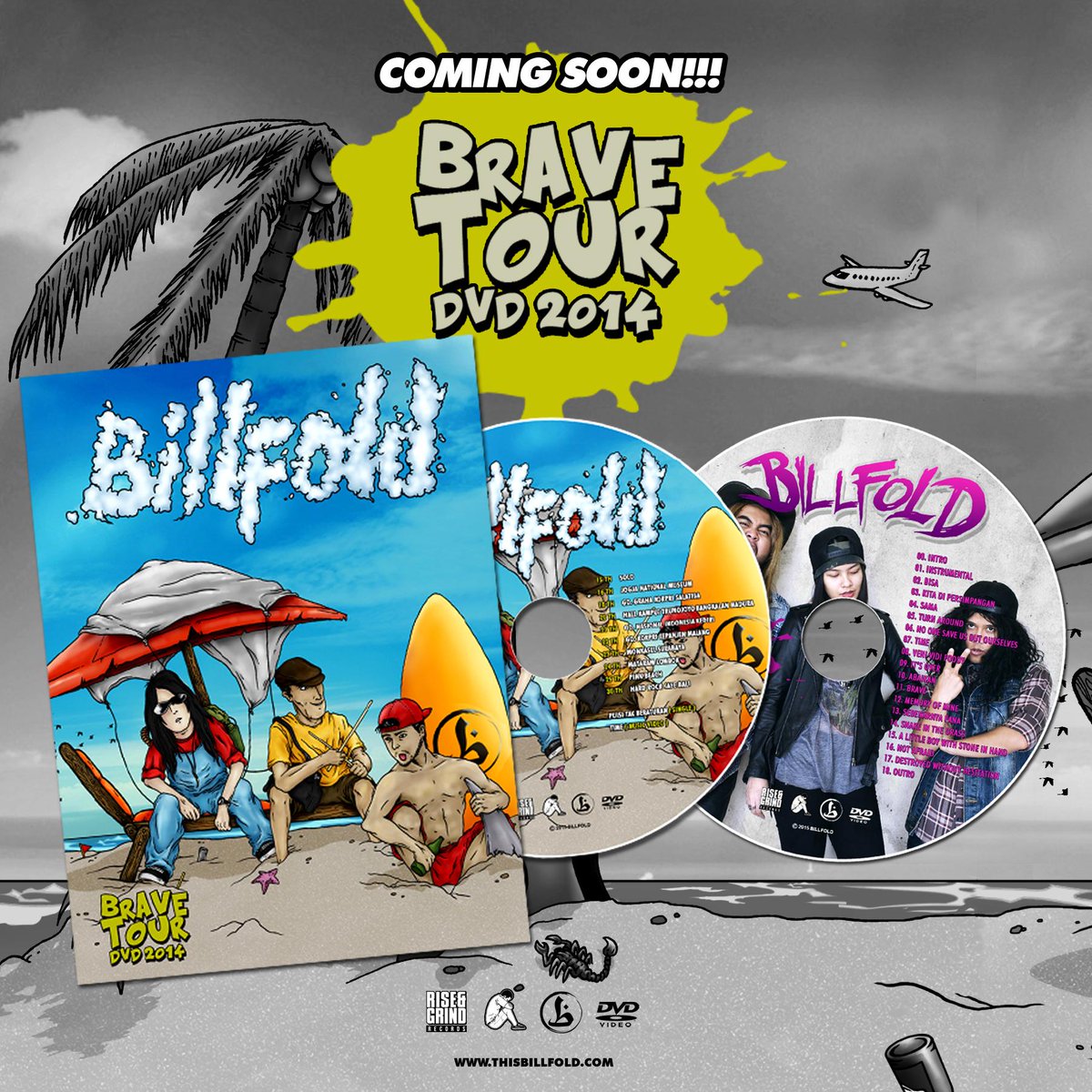 Untuk memudahkan, kini kalian bs PREORDER @billfoldx #BraveTourDVD LIMITED DELUXE DVD BOXSET via SMS ke 085779279702