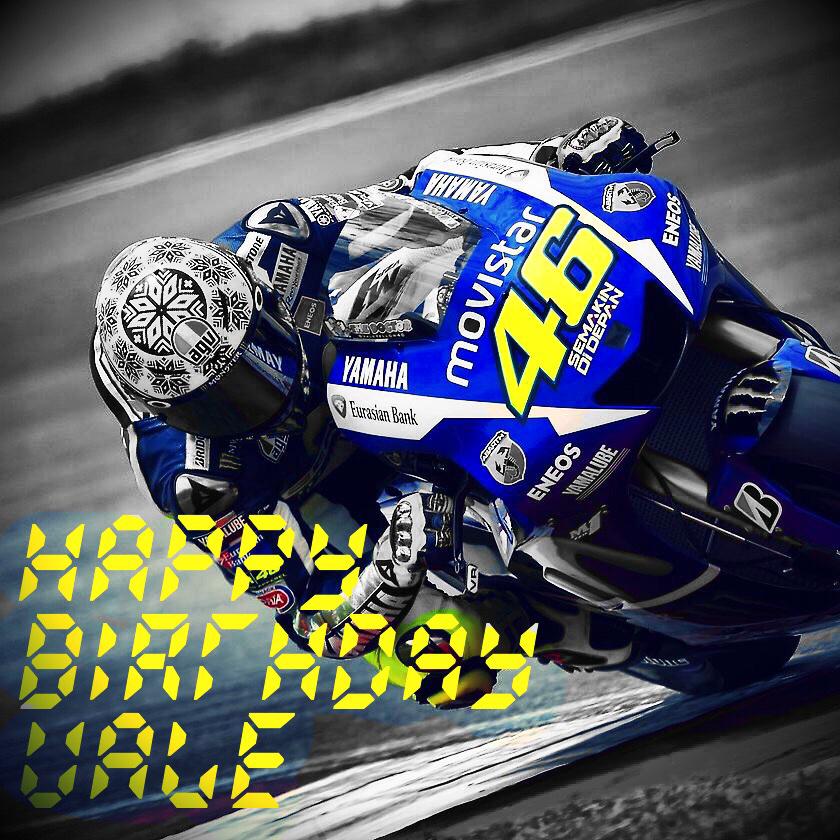 Happy birthday Valentino Rossi    