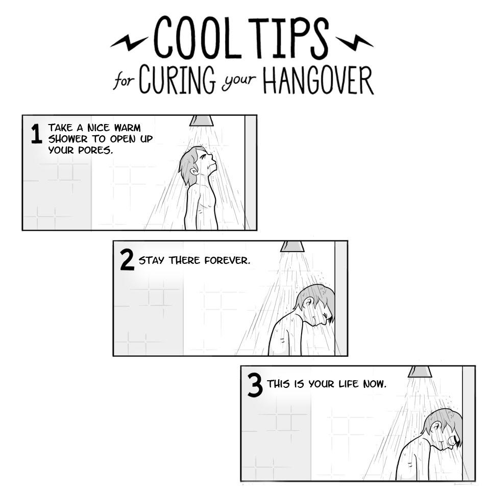 Have a #hangover ? Follow these cool tips ;)