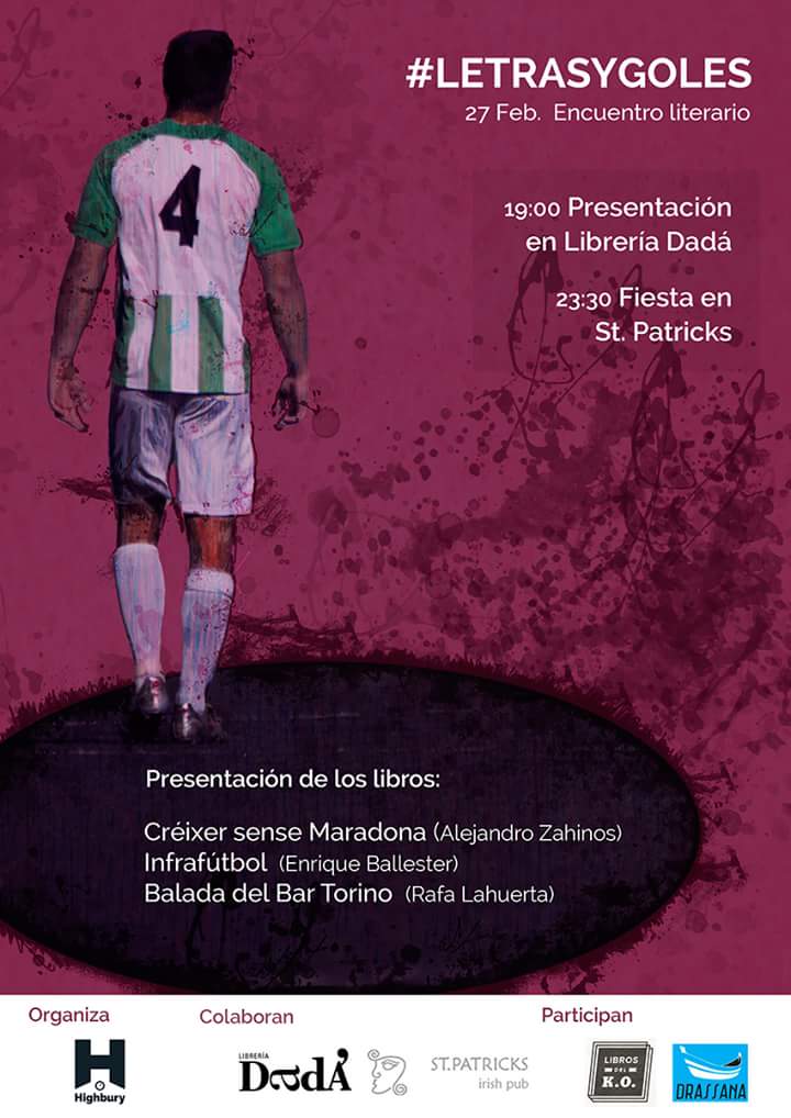 PanicNothing's tweet photo. El próximo 27 de febrero, la @LibreriaDada  acoge a @highburyes en su primer partido. http://t.co/NLOzmXyOo3