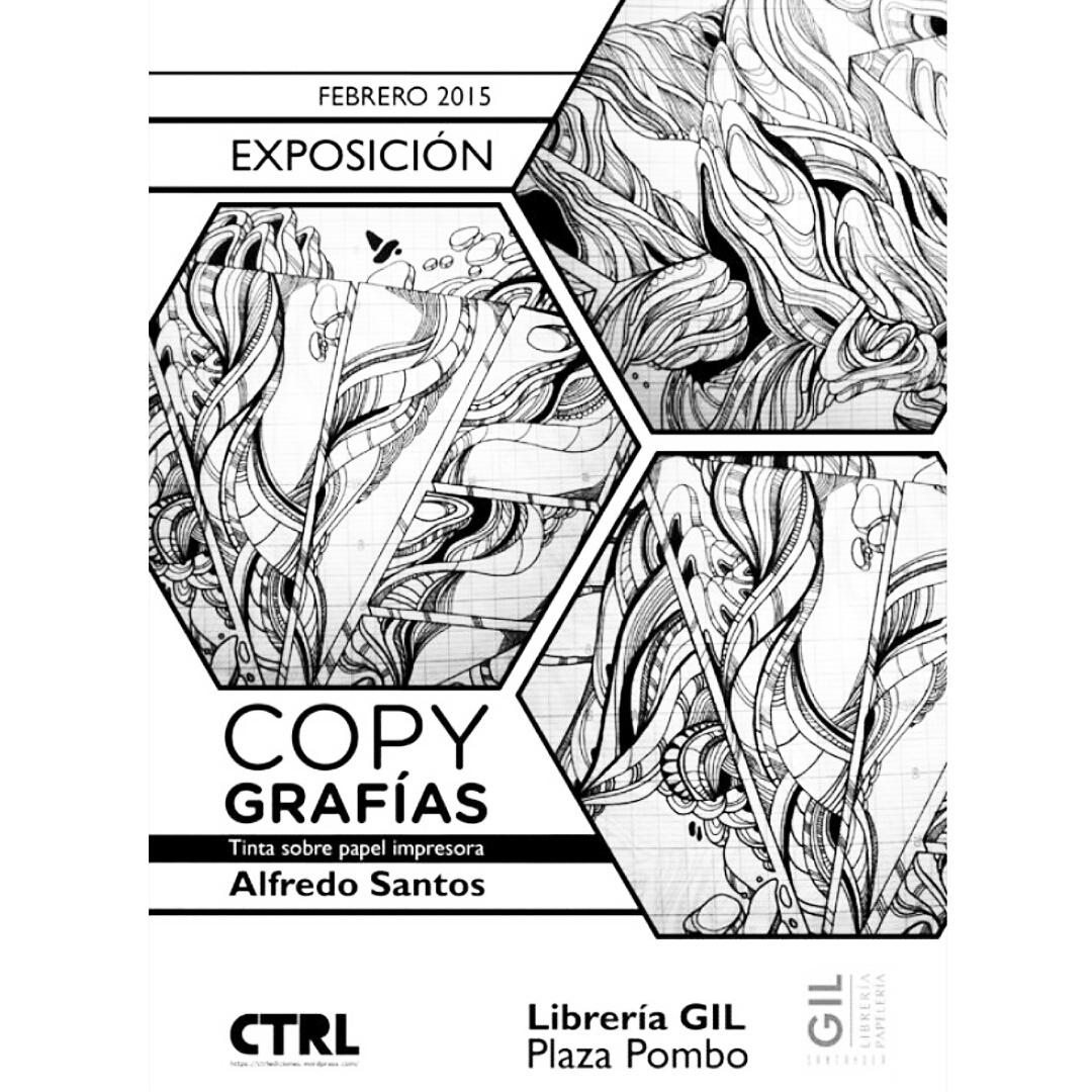 ctrlhome2014's tweet photo. Hay cosas que se tienen que ver de cerca, #Copygrafias Alfredo Santos el 18 de febrero a las 19.30 en la Librería Gil http://t.co/H0BL7DOhxi