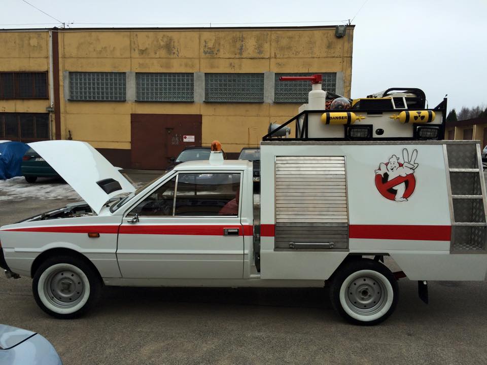 ColorCarPL's tweet image. Tosay's visit - Who you gonna call? #Ghostbusters !!