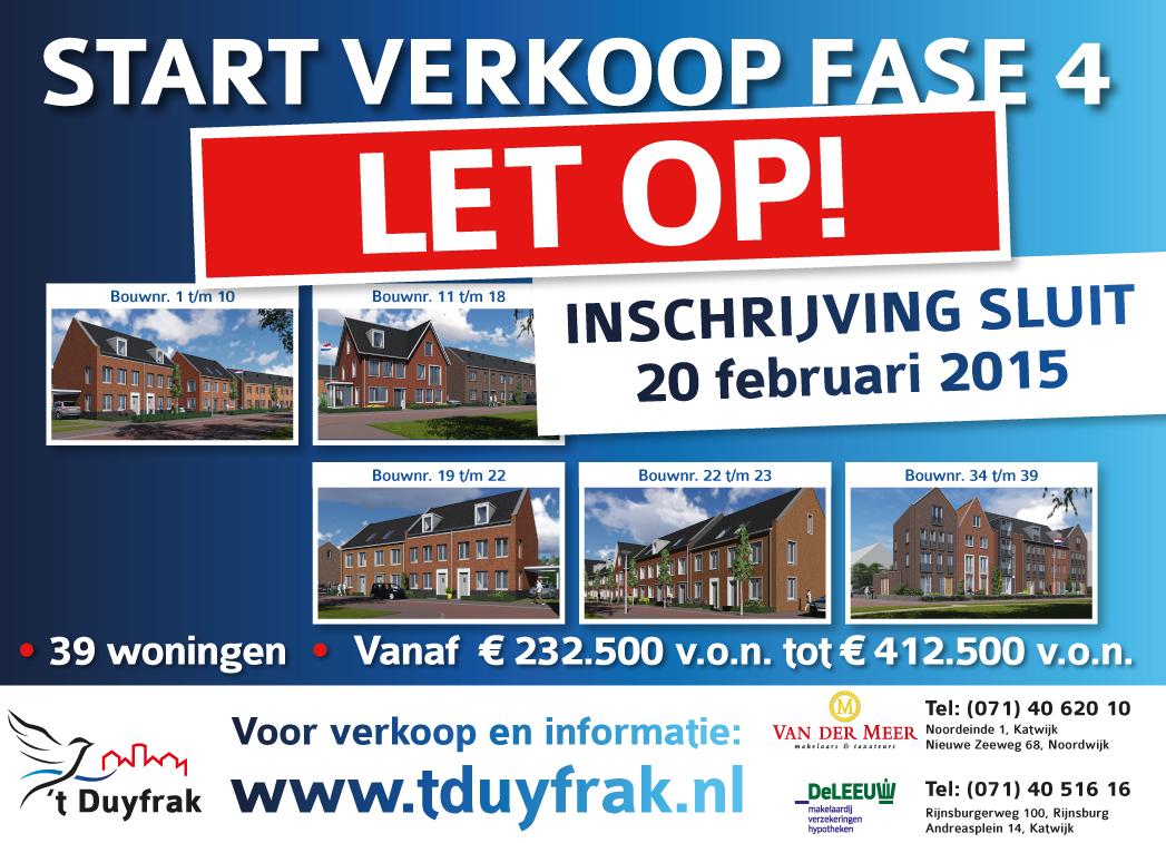 Inschrijving loopt tot 20 februari.