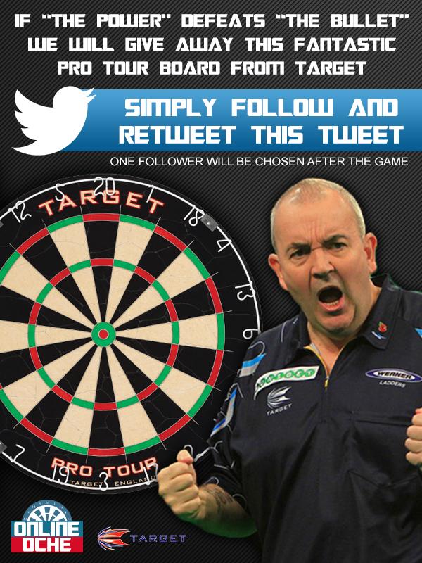 DARTS FANS, IT COMPETITION TIME...AGAIN !

Win this great <a href="/TargetDarts/">Target Darts</a> Pro Board by simply Retweeting. 

#InItToWinIt