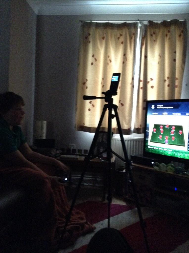 JJPR11's tweet image. Me and Aaron making a YouTube video