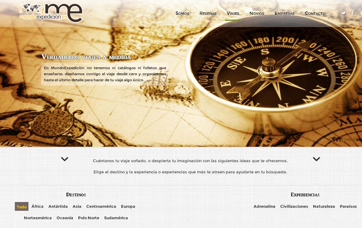 En Mundo Expedición estamos de estreno. ¡Descubre nuestra nueva web! mundoexpedicion.es