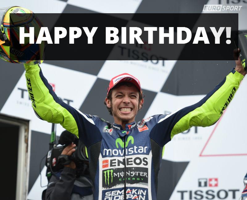 HAPPY BIRTHDAY: \The Doctor\ Valentino Rossi is 36 today. 