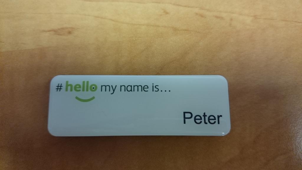 CPeterTRhodes's tweet photo. Back at work!! #C391 #hellomynameis http://t.co/PILMz7f5kx