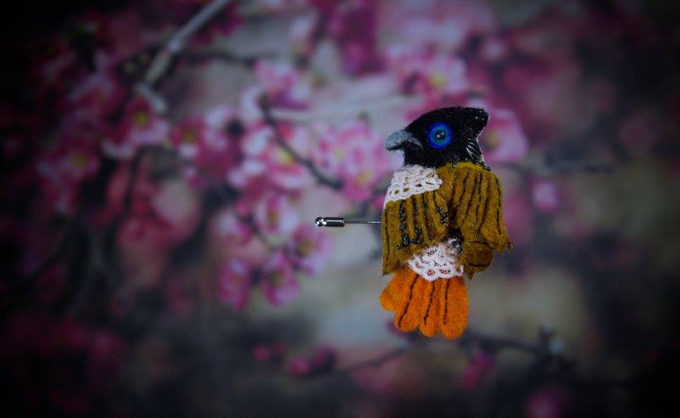 yoFANCY_design's tweet photo. Exotic #birds #couture #brooches in @BirdsYardSheff. Time to catch them!
#yoFANCY, #Sheffieldissuper, #Southyorkshire http://t.co/yB0bNLN2yz