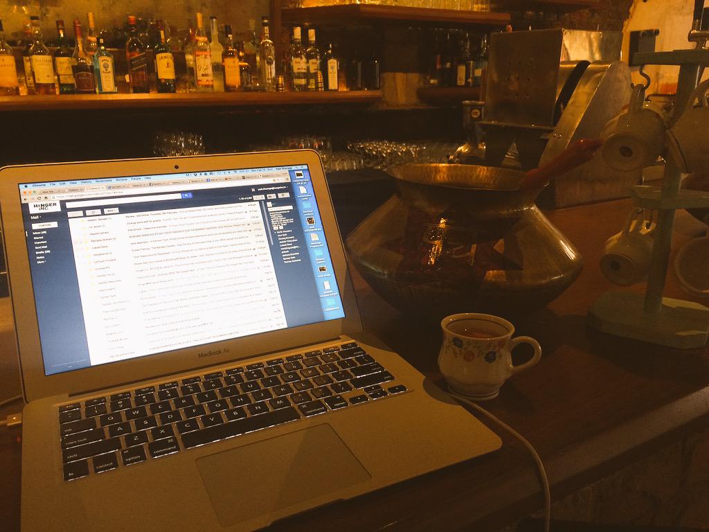 yashwecan's tweet photo. How am I supposed to be productive?@Bombay_Canteen #PunchBreak #Allwork @ChefTZac @floydcardoz http://t.co/RMvSp6FKwU