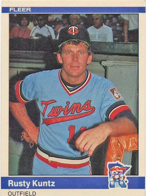 Happy Birthday Rusty Kuntz! One of the best baseball names ever. 