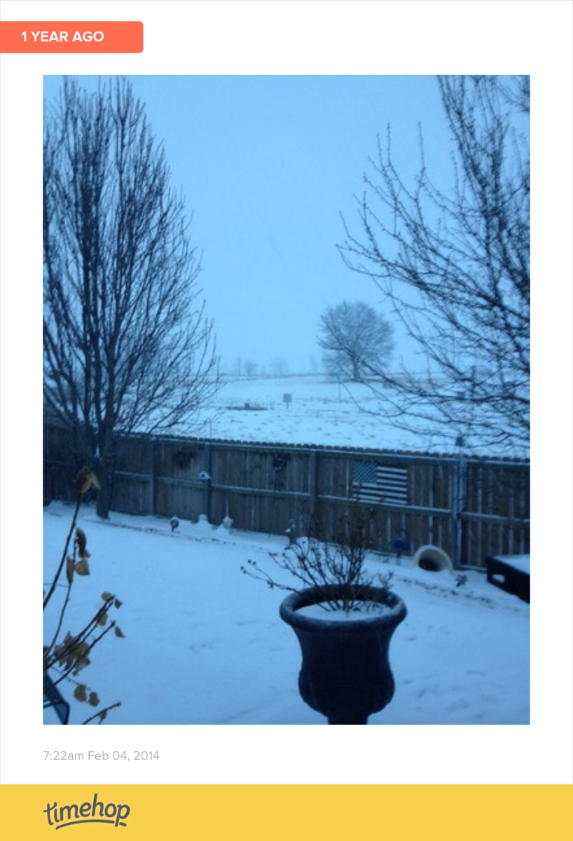 LaynetteR's tweet image. Exactly 1 year ago today! (via @timehop) timehop.com/c/crp:857964A4…