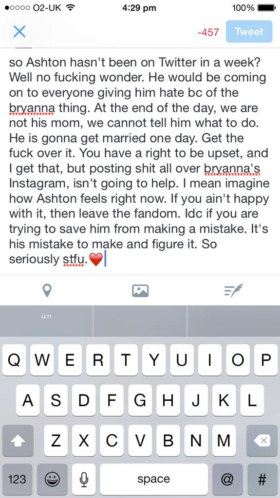 Rachaell5SOS's tweet photo. #StopTrashingAsh http://t.co/SQ28SxzpGK