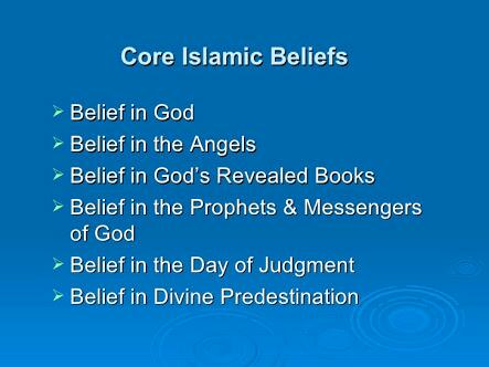 Core Islamic Beliefs .
#InterfaithHarmonyWeek