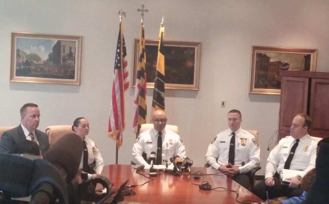 BaltimorePolice's tweet photo. #BPDPC Batts and executive command staff are hosting a Q&A session with our local media outlets this morning. http://t.co/rqwKeHqq0g