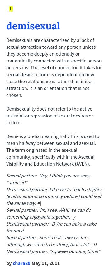 Is Demi sexual the same as asexual?