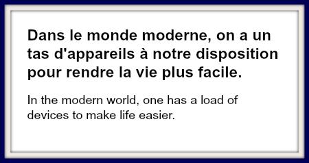 A1FrenchNotes's tweet image. Reaction on 'Les nouvelles technologies' to do? Then use this phrase to open your answer!