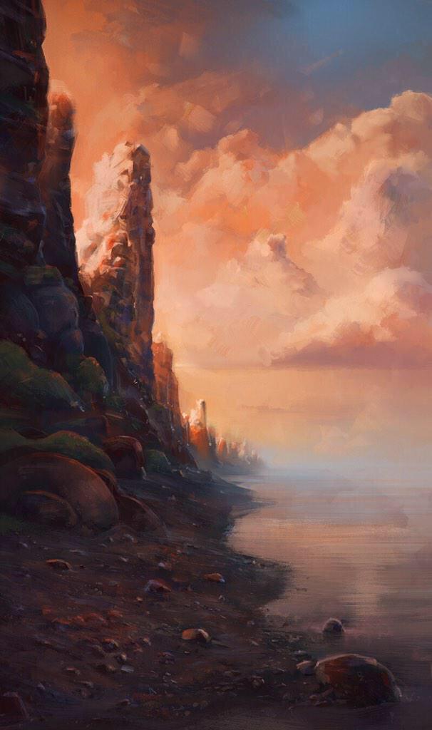 lukeasart's tweet photo. The silence, Deviangread http://t.co/AdxMnj7qzI