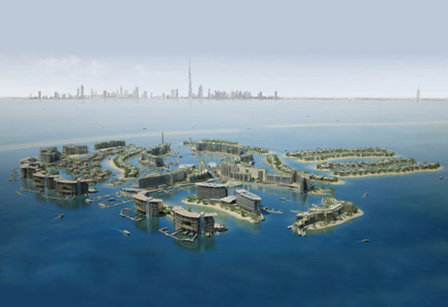 Gizmodo's tweet photo. The luxury housing of our flood-plagued future will float http://t.co/MEDq37XO3L http://t.co/zAZfidom7i