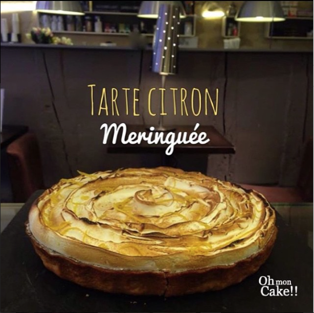 Ohmoncake's tweet photo. xx Venez vite goûter notre tarte au citron meringuée xx http://t.co/NMnLJAHNC3