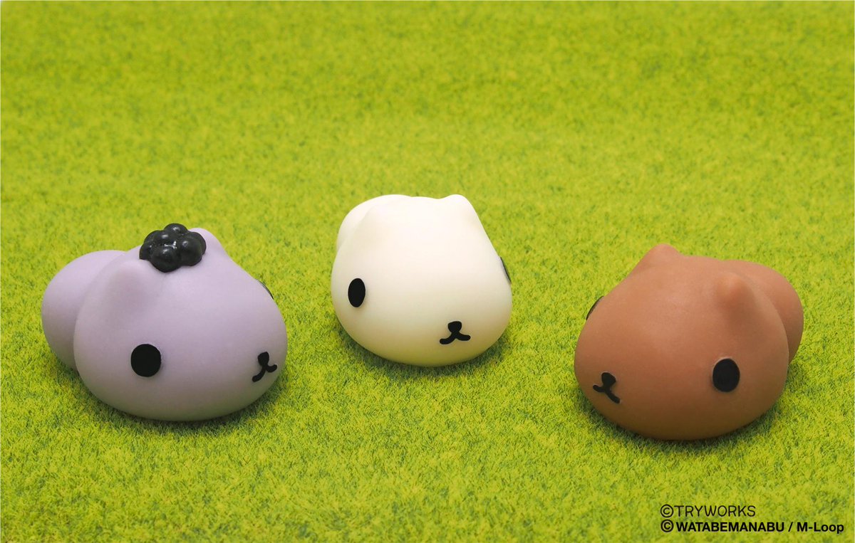 もにまるずWEBショップにコラボもにまるずが入荷中〜！「カピバラさん