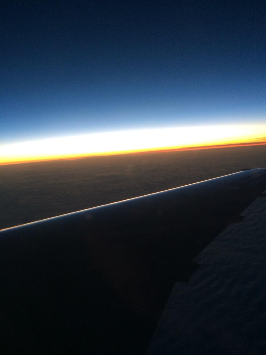 kubrown83's tweet photo. Nice early morning sunrise heading to the Jersey shore http://t.co/uTyH0clzIG