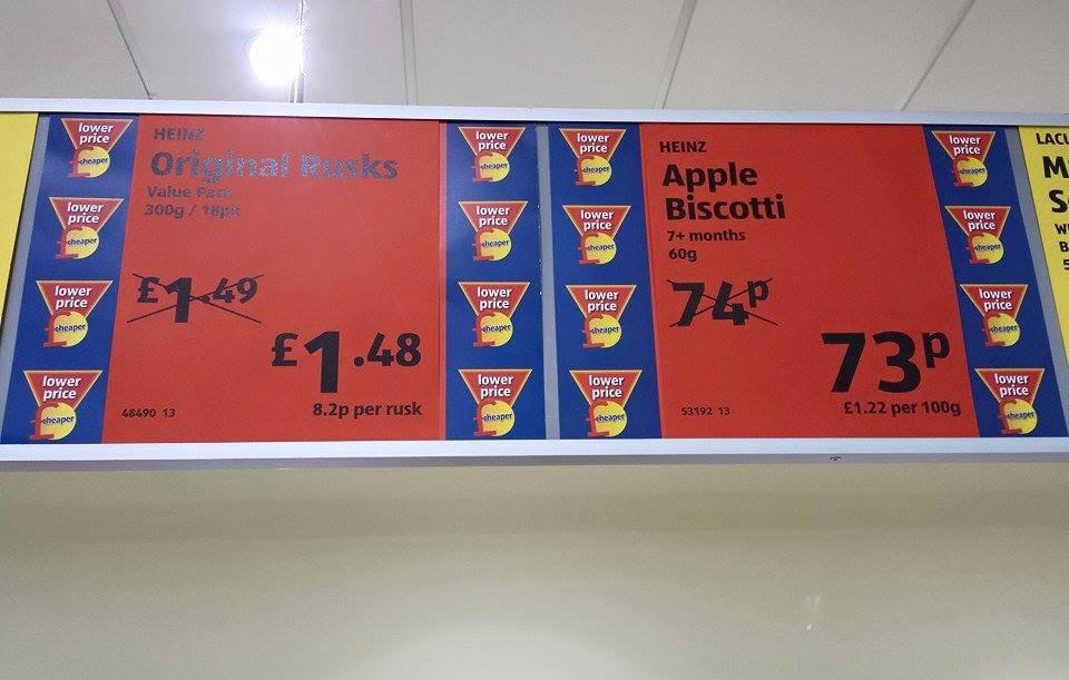 Bargains galore in Aldi today!!