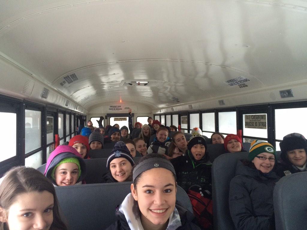 OPSChallenge's tweet photo. We're off to @gouldlake_LDSB for the day! Outdoor cooking is coming our way! #snowpants #warmiscool http://t.co/t4fiYaSfkN