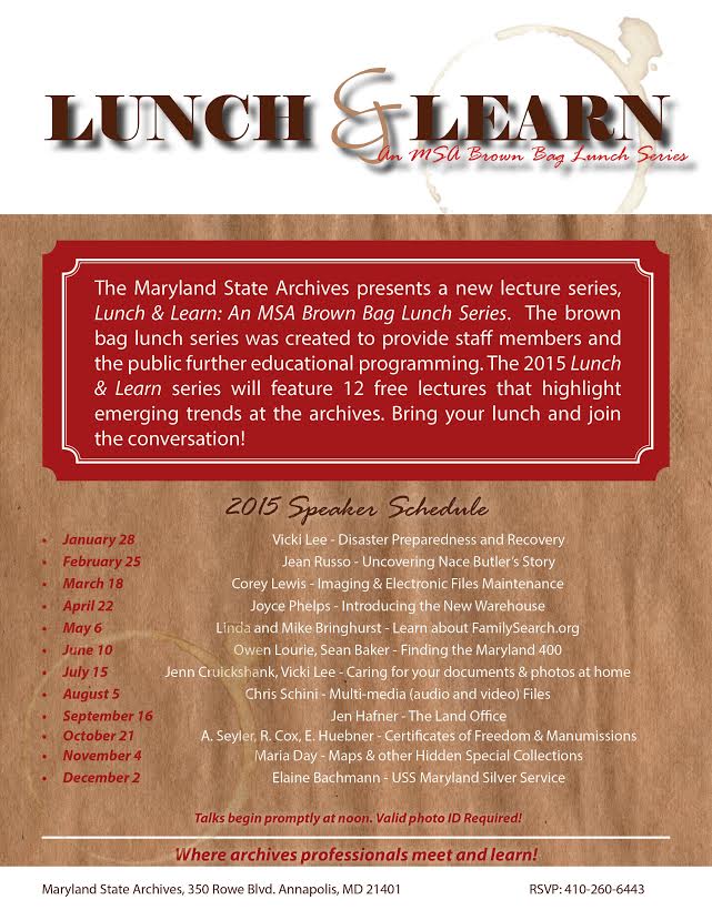 2/25 #BrownBagLunchAndLearn! Dr. Jean Russo: Uncovering Nace Butler’s Story 1.usa.gov/1I0tztE #BlackHistoryMonth