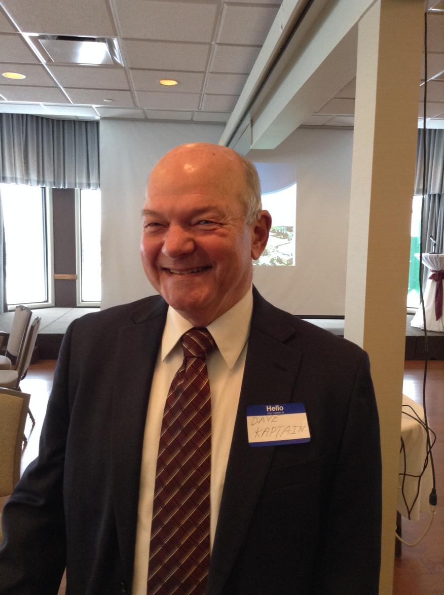 Welcome to Elgin Mayor David Kaptain, joining us for kickoff Alignment breakfast! So glad to see you. #align