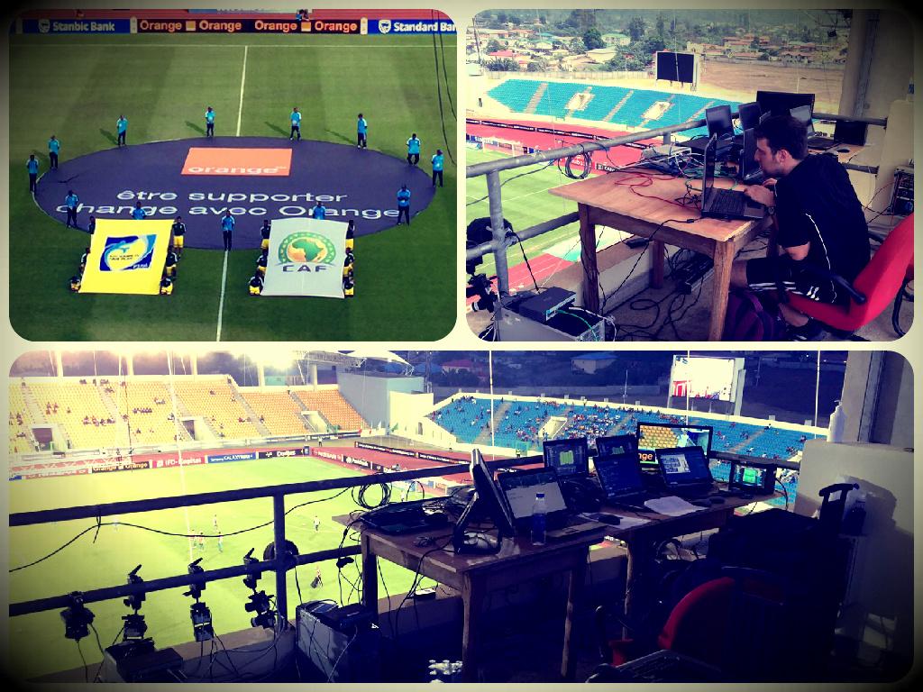 deltatre's tweet photo. In a world were #digitalcoverage rules, our on-venue operators are what makes a great difference! #CAN2015 #football http://t.co/e91XmBmRs7
