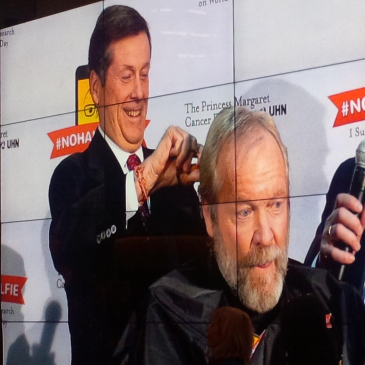 Supporting #WorldCancerDay and #NoHairSelfie for <a href="/thePMCF/">The Princess Margaret Cancer Foundation</a> with @johntoryTO