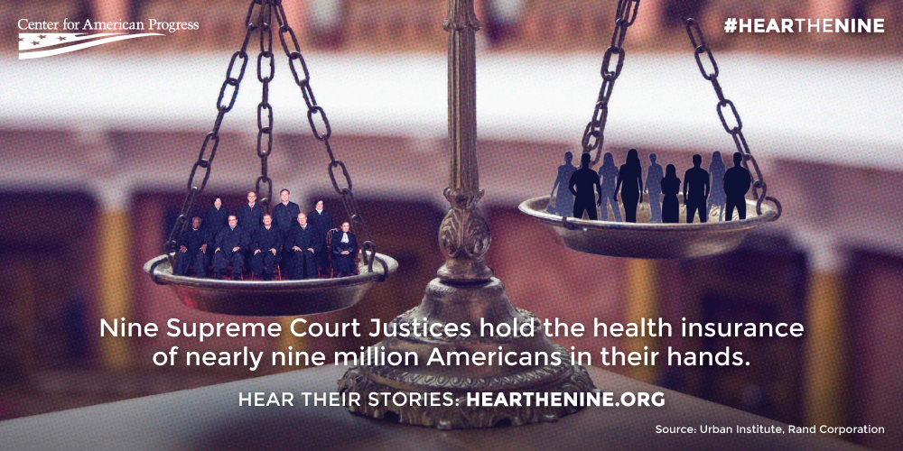 ssteenland's tweet photo. Healthcare for nearly 9 million hangs in the balance. Hear the stories of nine: http://t.co/tRuNuNsME2 #HearTheNine http://t.co/rZ4aYbcyjb