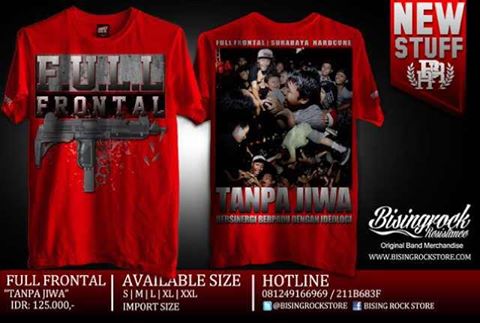 New ReadyStock Ts @FullFrontalSBHC - Tanpa Jiwa | Size: M L XL XXL | IDR: 125K | Info: Cek Bio | Welcome Reseller