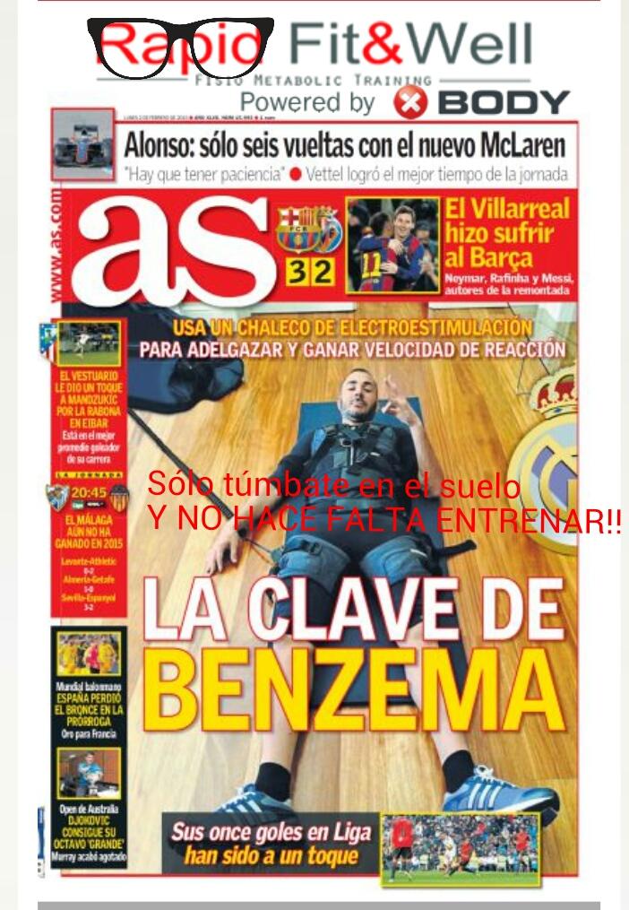 RaquelBlascoR's tweet photo. SE VEÍA VENIR #EntrenaSinCansarte by @Deiv_Vs  @diarioas Gasolina para los vendedores de humo http://t.co/2ZOLqPXl2P http://t.co/V7Xhoqa0oa