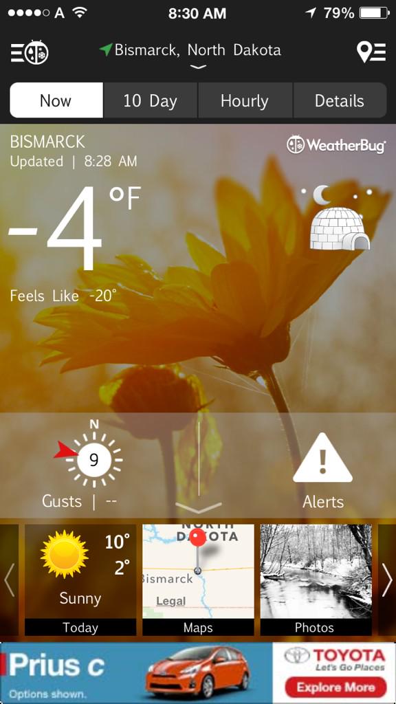 rad_ali's tweet photo. Gonna be a warm one out there today folks..... http://t.co/BdDwN8p6OY