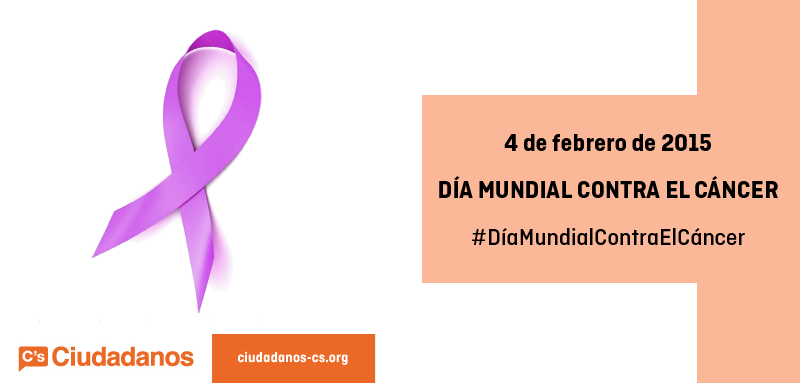 CiudadanosCs's tweet photo. Por todos los que ya no están, los que han ganado la batalla y los que siguen luchando #DiaMundialContraElCáncer http://t.co/AtJxtwnxEy