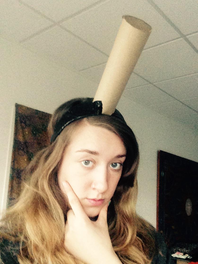 GaiaHj's tweet photo. @FowlCabaret @LoloBrow stage 1 of dick head poopla! #areyougame? #dickhead #diy http://t.co/G6c6NFp5j1