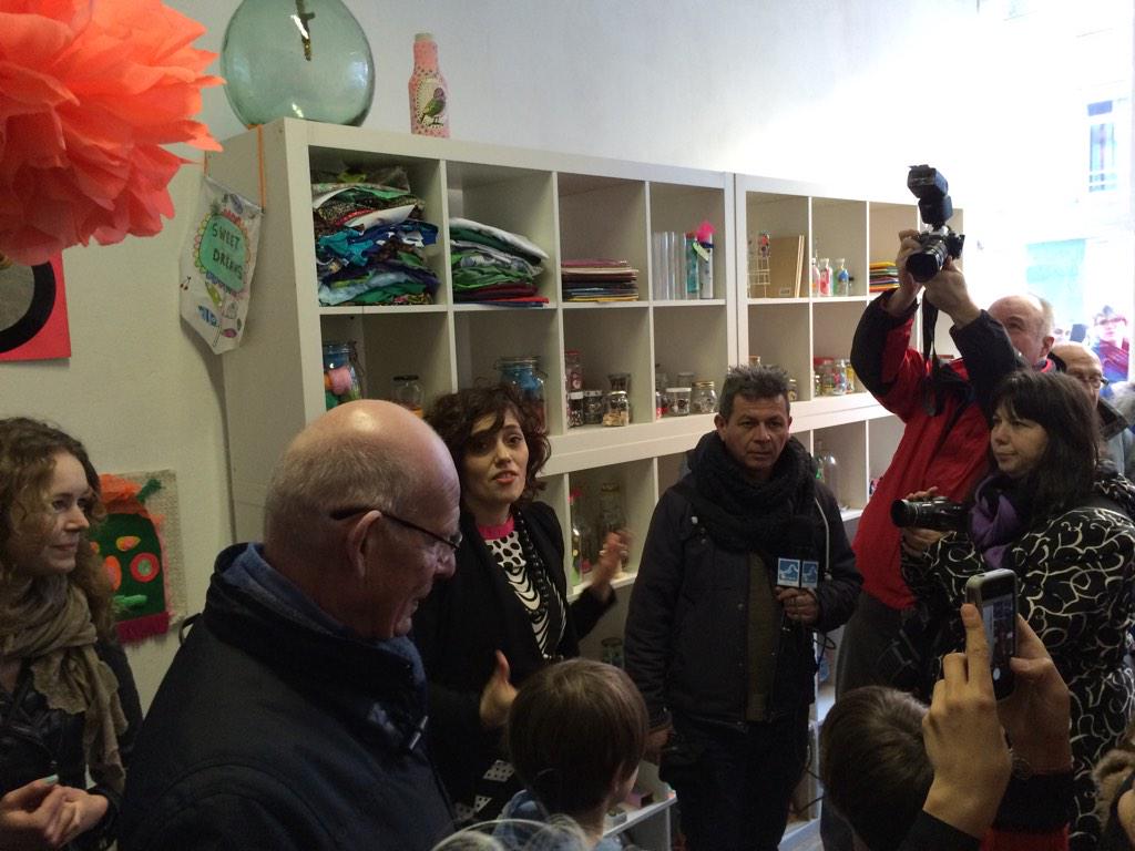 TheoCoskun's tweet image. Voorzitter @ThomasRoskam opent #Noordergeluk met volle bak in "Fris" aan de Zaagmolendrift @noord_rdam