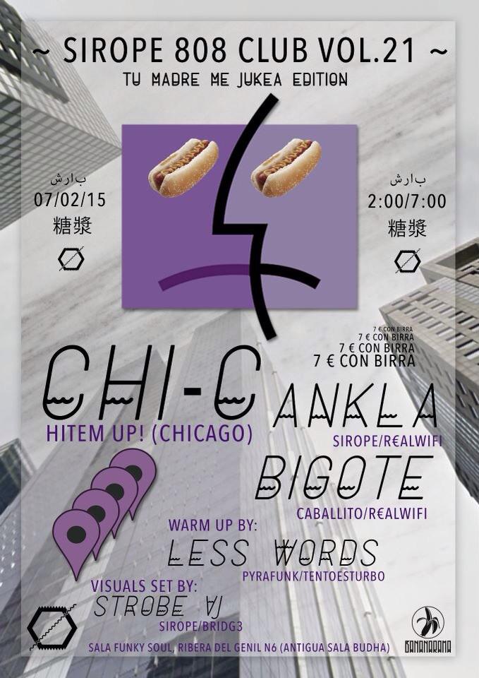 SiropeClub's tweet photo. Este sabado sandugueo en el centro con @djchic1 @bigotesucio @ankla420 @Lesswordsmusic @strobevj DAMNNN! http://t.co/idZLXTt9N0