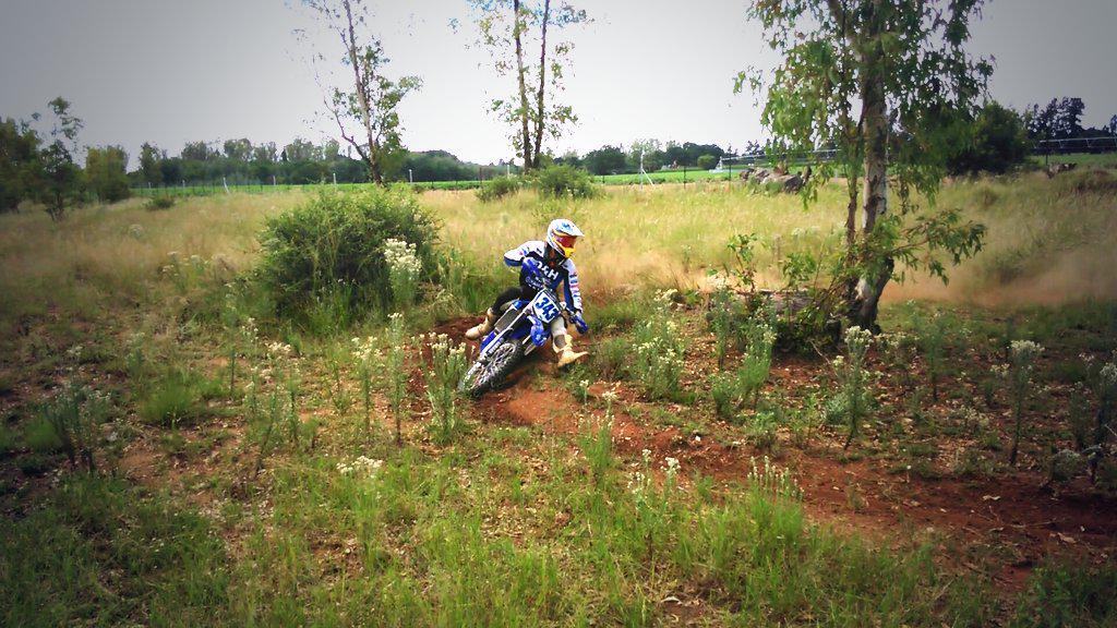 First time Riding after breaking my thumb..