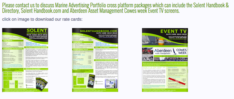 Cowes & SHB online tweet media