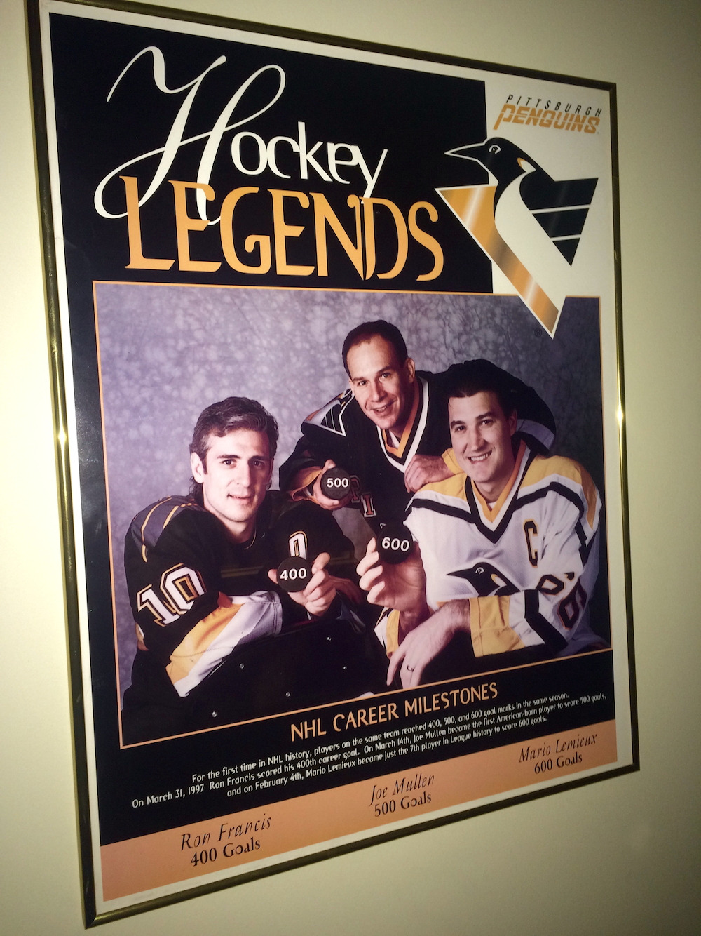 Pittsburgh Penguins Legends: Mario Lemieux