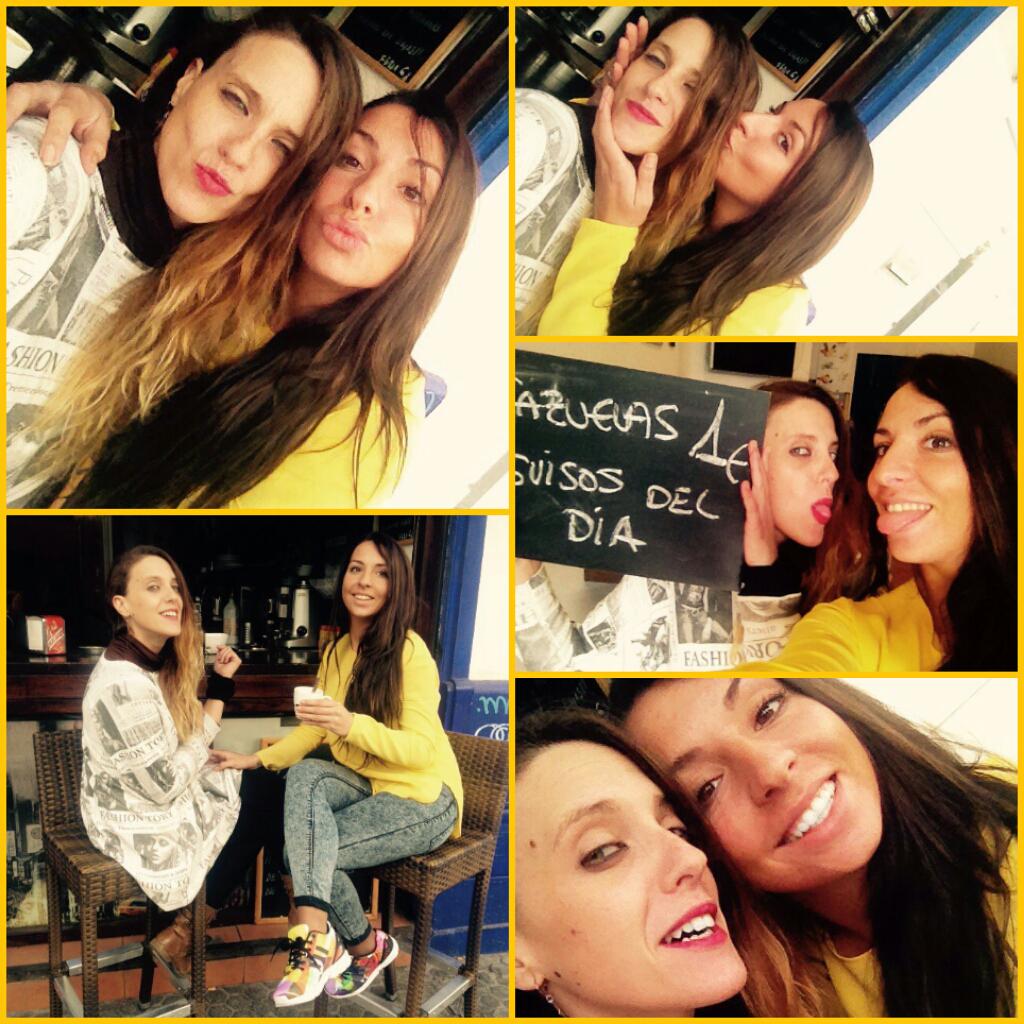 sofiavictoriamr's tweet photo. Tonteando en Feria61 con mi queridisima hermana @ro86sevilla http://t.co/QFyFqLxiM2