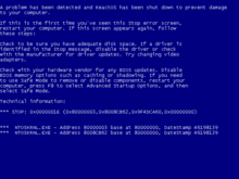 Tweets2HelpYou's tweet image. Sometimes blue screen flashes on your computer, like below image, it is called BSOD- blue screen of death :P :)