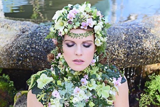 @tyrabanks - I'd LOVE to dress the ANTM models in the floral headdresses and jewelry I make!  It would be a dream!