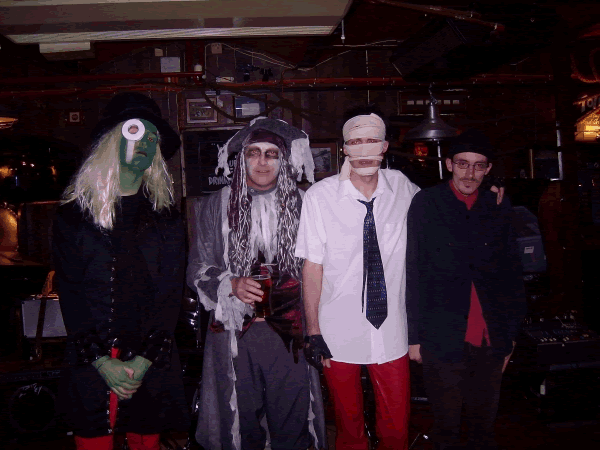 Saturday live music from Freak Circus.  Watch out for the trousers!