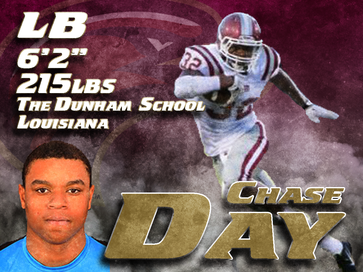 ULM_FB's tweet photo. Size and speed! 

LB Chase Day keeps the #TalonSquad going strong. http://t.co/1R6u8igLeB